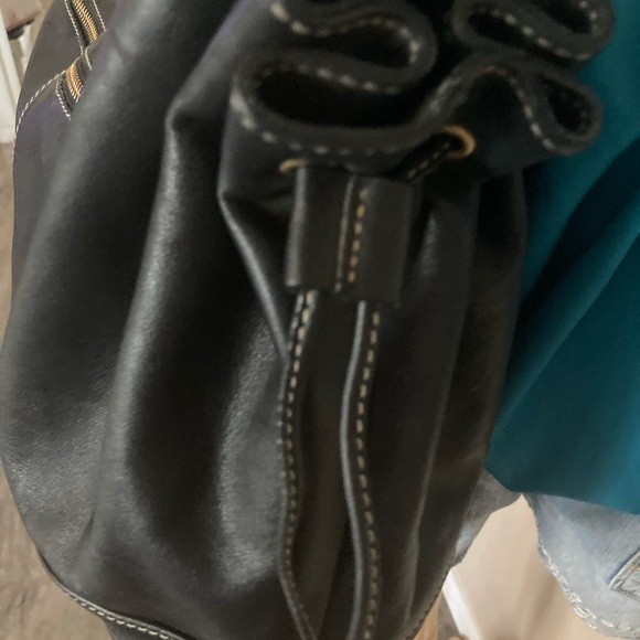 Perlina NY black leather Hobo bag - Picture 5 of 14